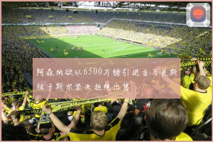 阿森纳欲以6500万镑引进吉马良斯纽卡斯尔坚决拒绝出售